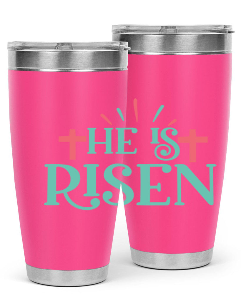 he is risen 118#- easter- Tumbler