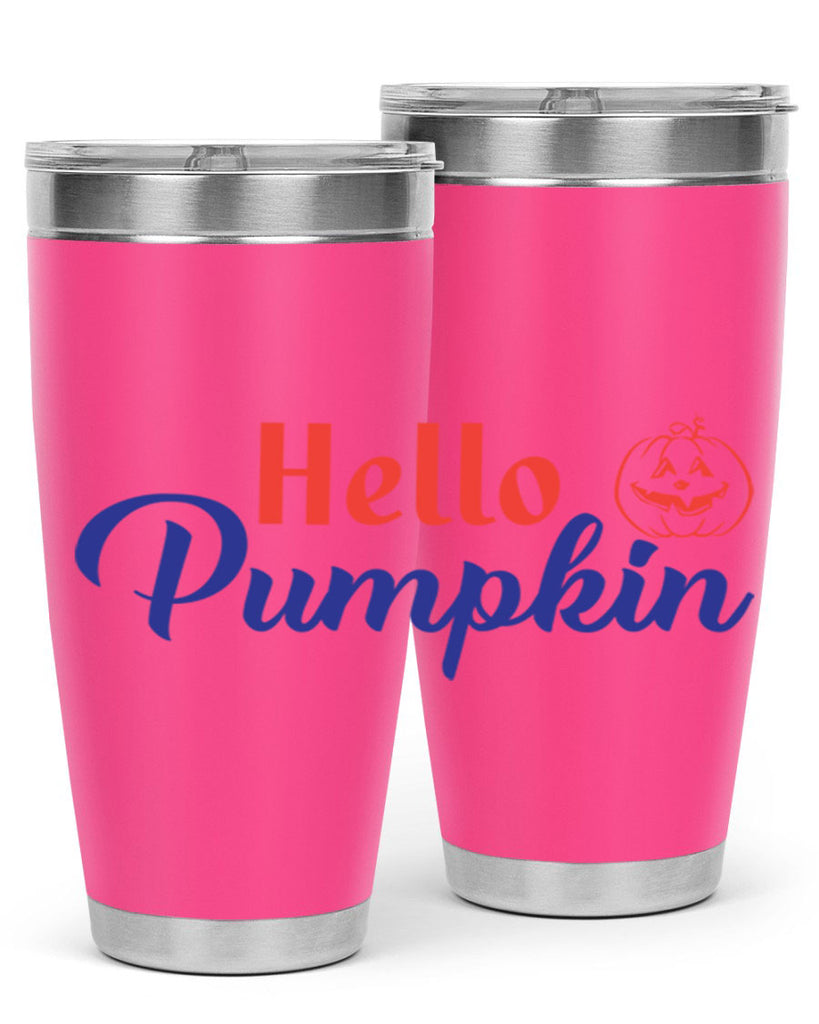 hello pumpkin 288#- fall- Tumbler