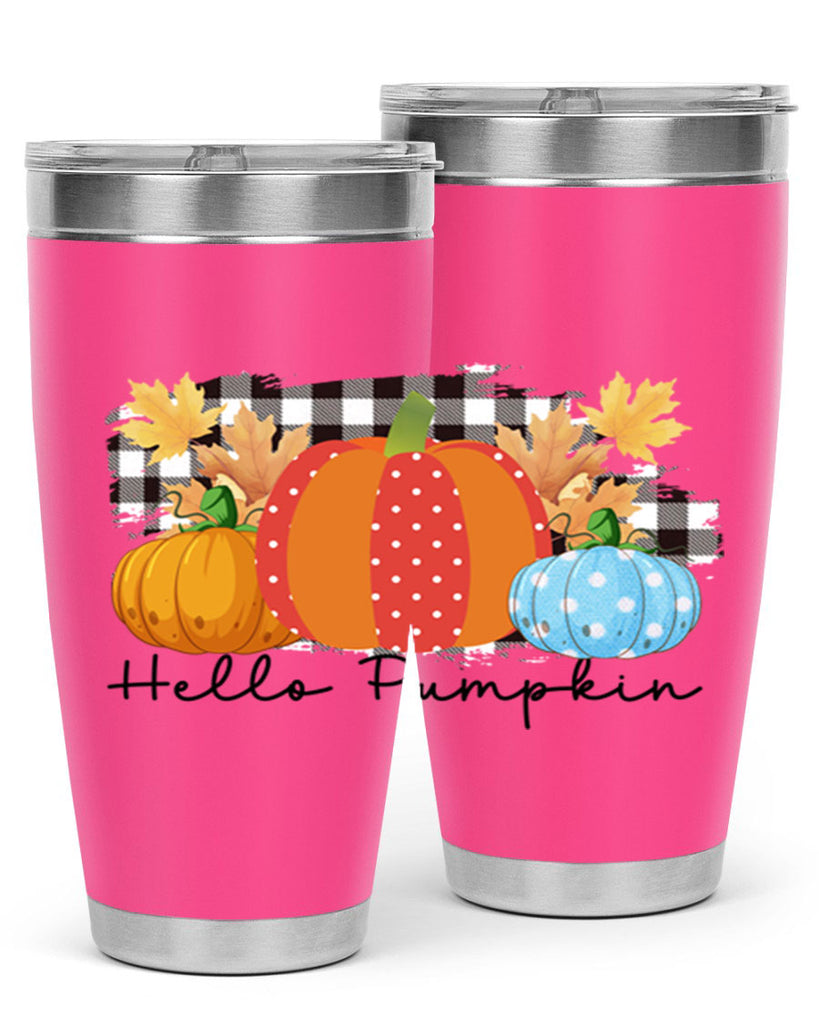 hello pumpkin 290#- fall- Tumbler