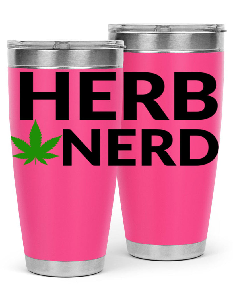 herb nerd 108#- marijuana- Tumbler