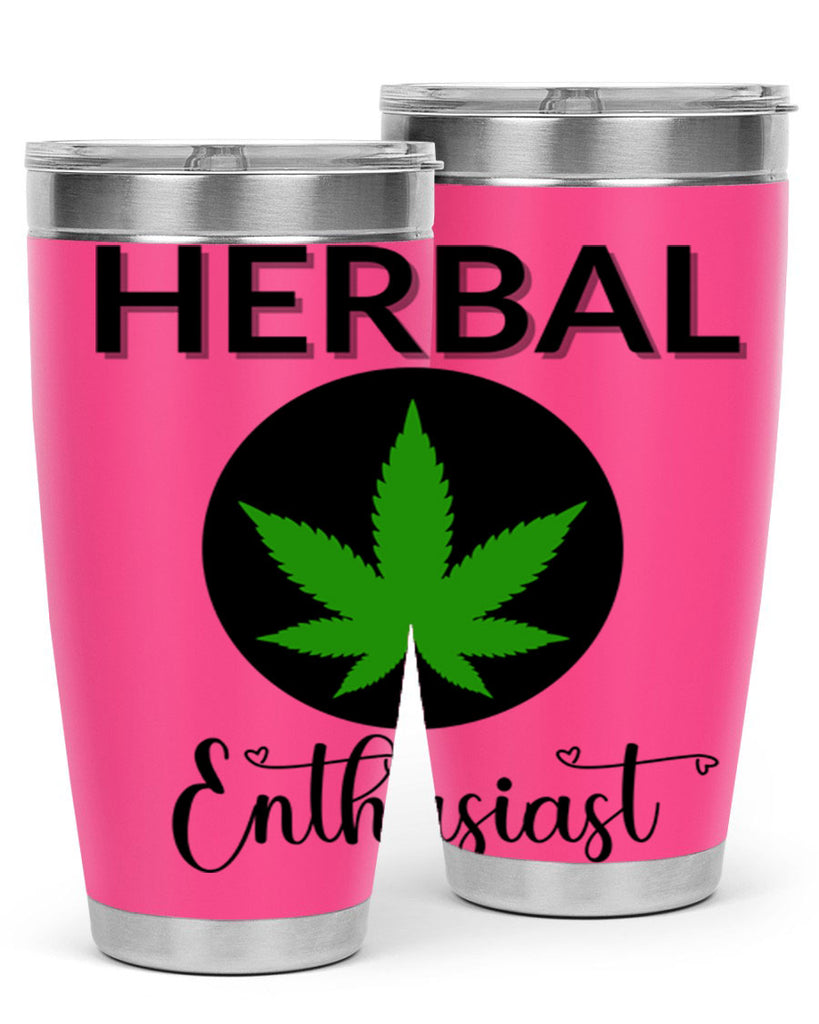 herbal enthusiast 109#- marijuana- Tumbler