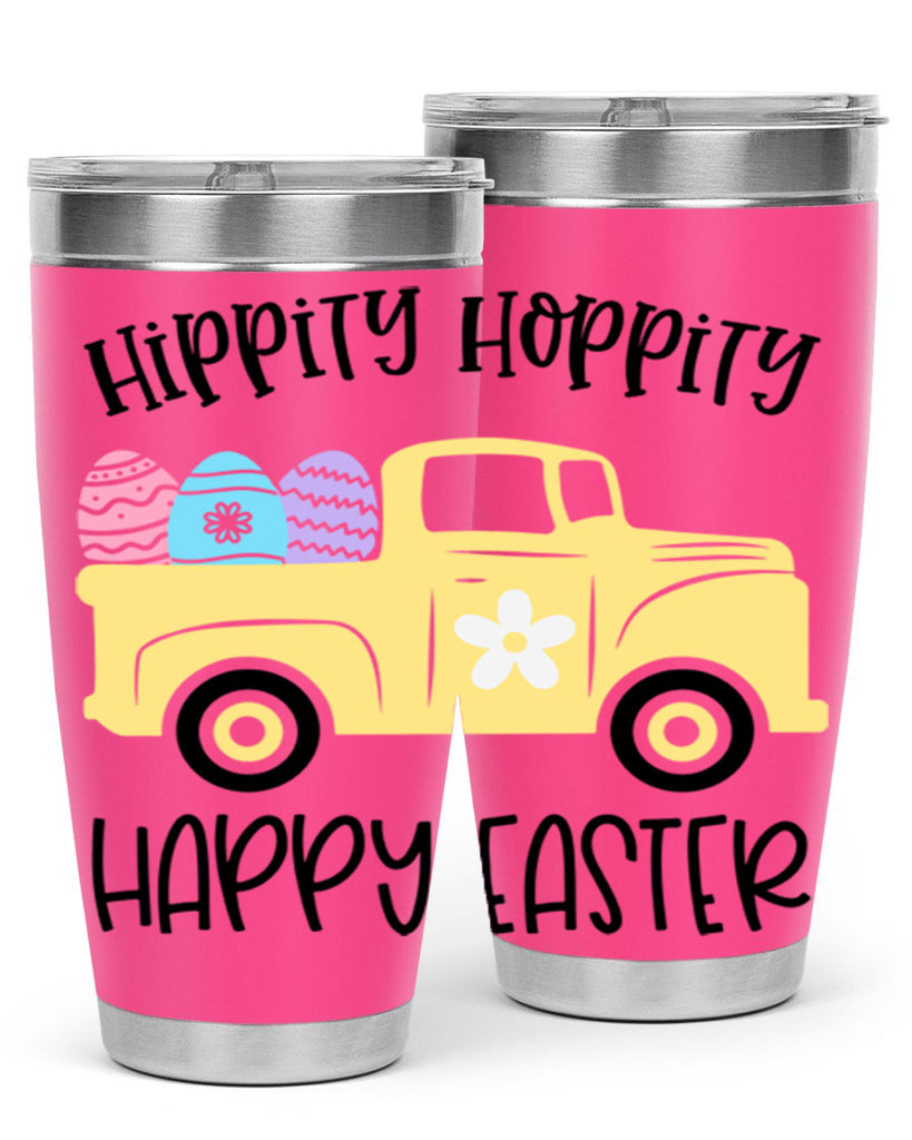 hippity hoppity happy 29#- easter- Tumbler