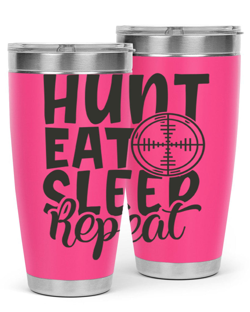 hunt eat sleep repeat 11#- hunting- Tumbler