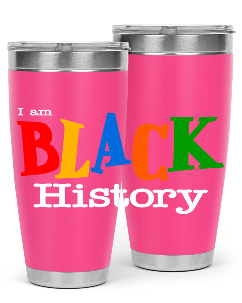 i am black  history 117#- black words phrases- Cotton Tank