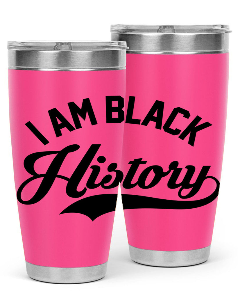 i am black  history 118#- black words phrases- Cotton Tank