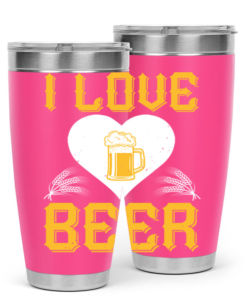 i love beer 74#- beer- Tumbler