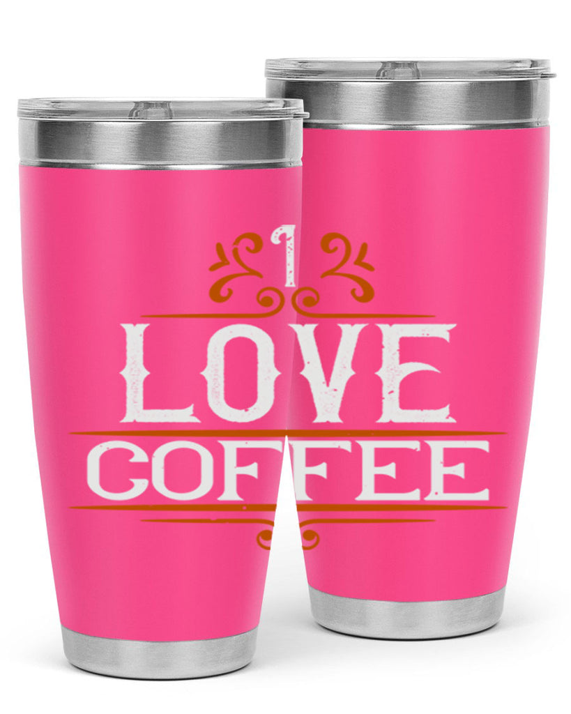 i love coffee 253#- coffee- Tumbler