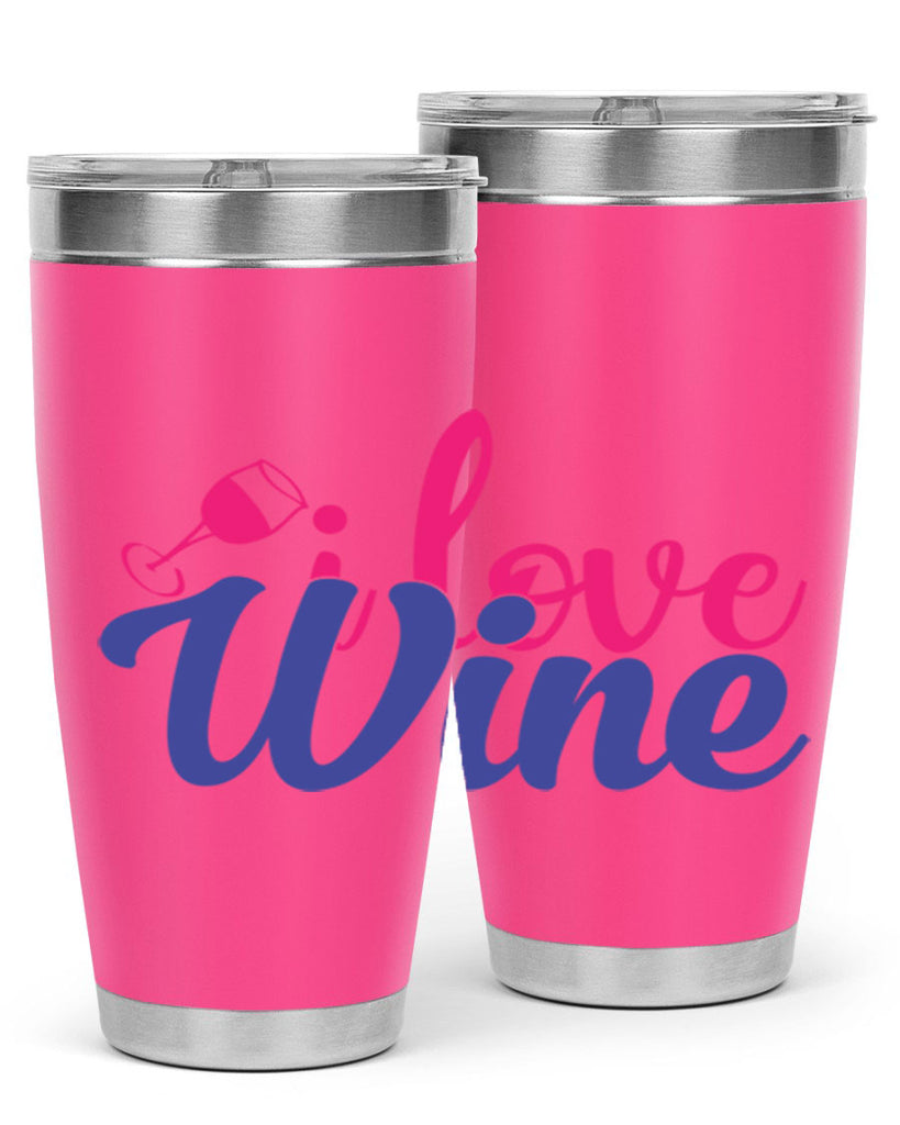 i love wine 402#- mom- Tumbler