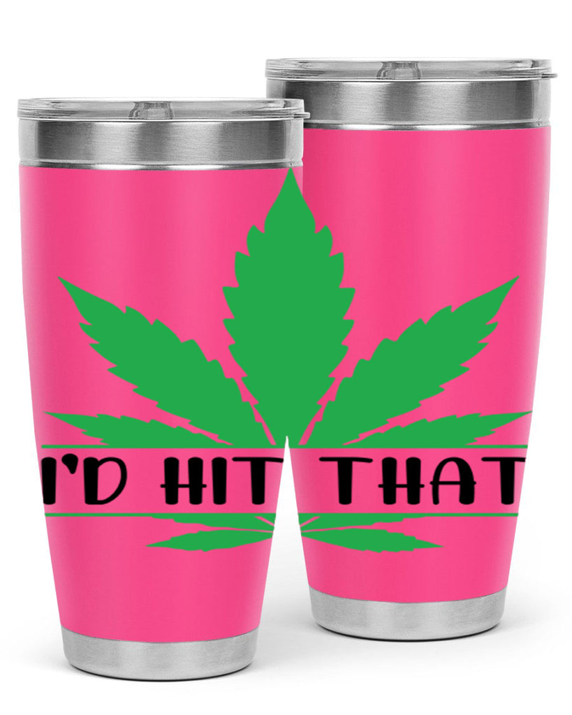 id hit that weed 143#- marijuana- Tumbler