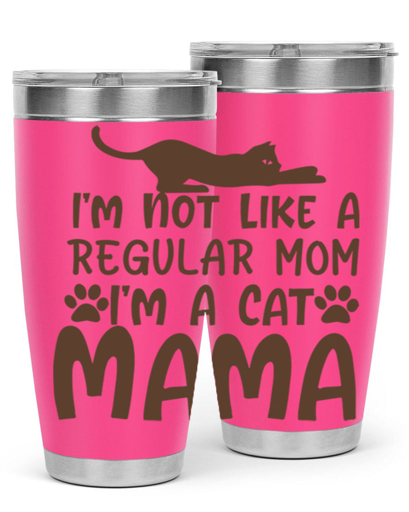 im not like a regular mom im a cat mama 256#- mom- Tumbler