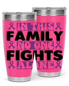 in this family no one fights alone 188#- alzheimers- Tumbler