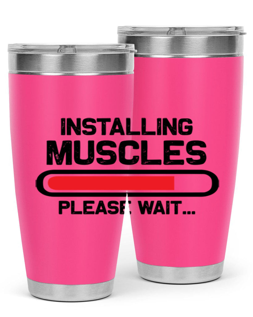 installing muscles please wait 7#- gym- Tumbler