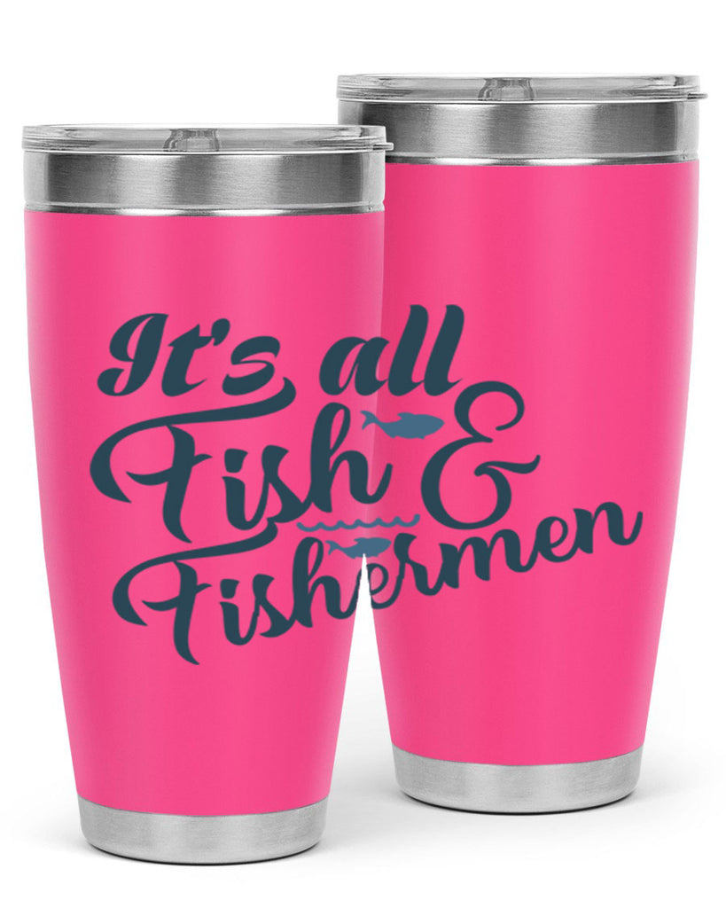 its all fish 80#- fishing- Tumbler