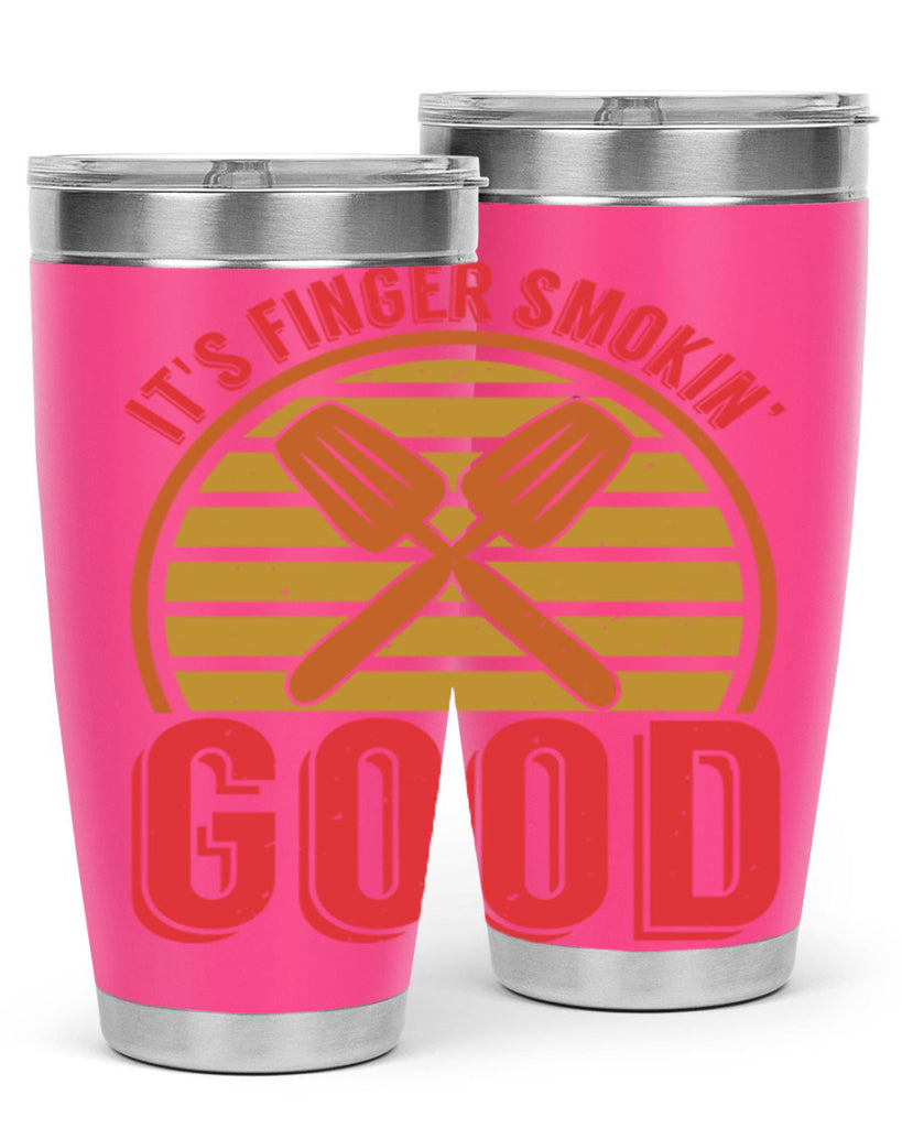 its finger smokin good 31#- bbq- Tumbler