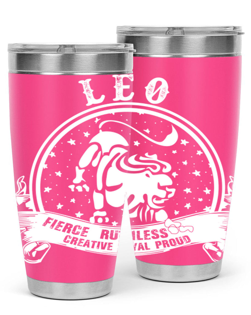 leo 18#- zodiac- Tumbler