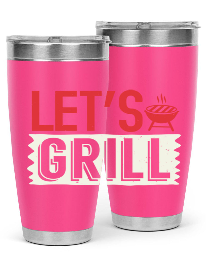 lets grill 25#- bbq- Tumbler