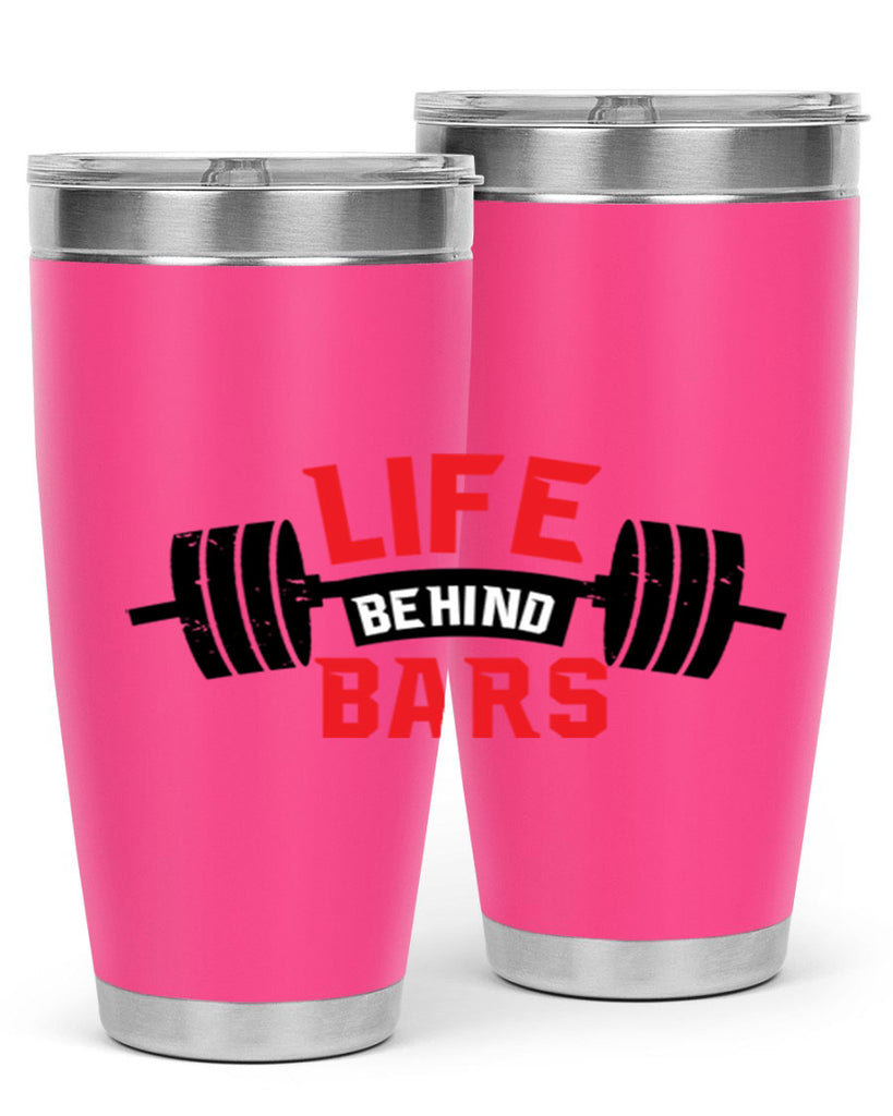 life behind bars 6#- gym- Tumbler