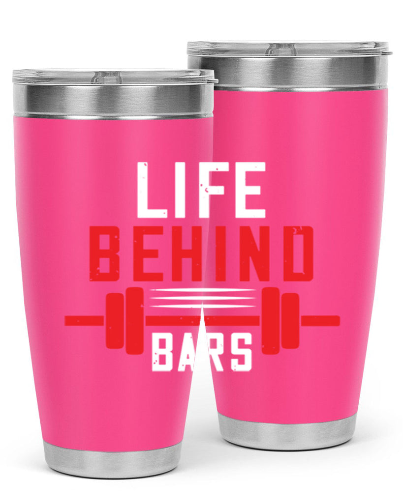 life behind bars 85#- gym- Tumbler
