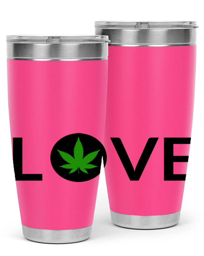 love cannabis 189#- marijuana- Tumbler