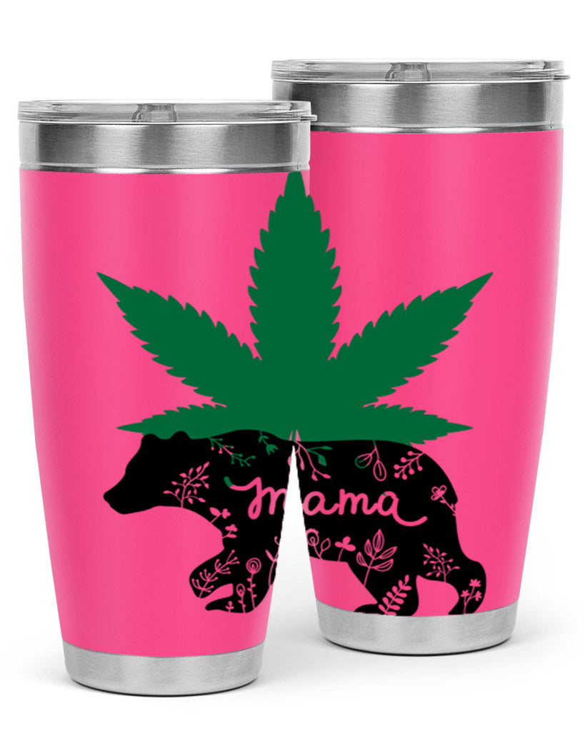 mama bear weed 196#- marijuana- Tumbler