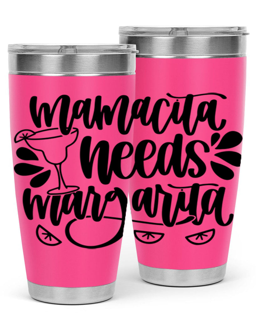 mamacita needs margarita 40#- wine- Tumbler