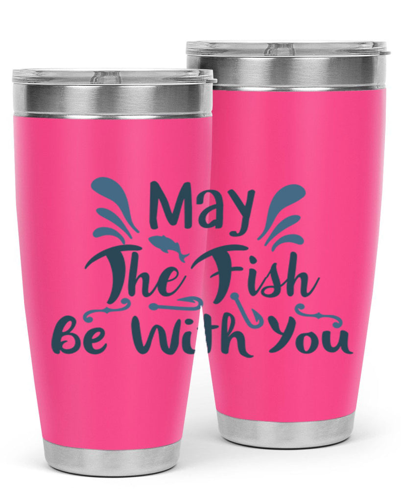 may the fish 54#- fishing- Tumbler