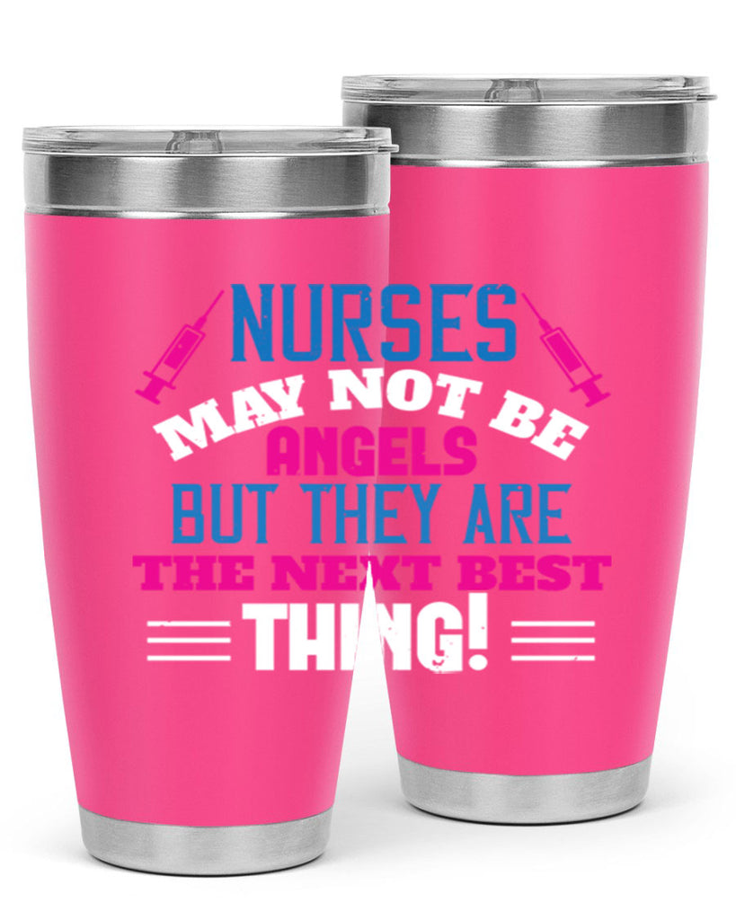 nurse may not be angels Style 279#- nurse- tumbler