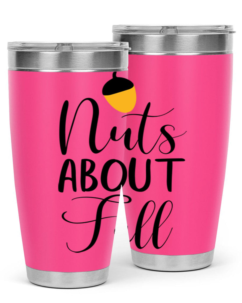 nuts about fall 445#- fall- Tumbler