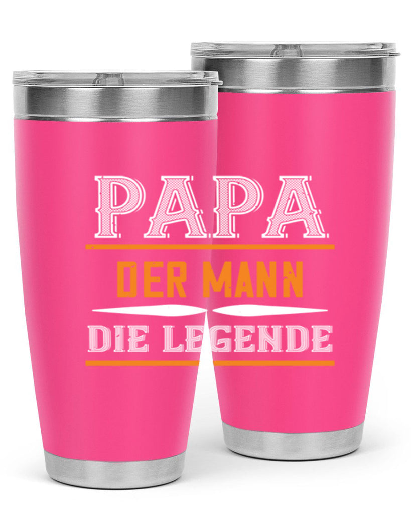 papa der mann die legende 21#- grandpa - papa- Tumbler