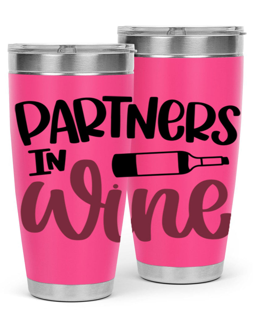 partners in wine 32#- wine- Tumbler