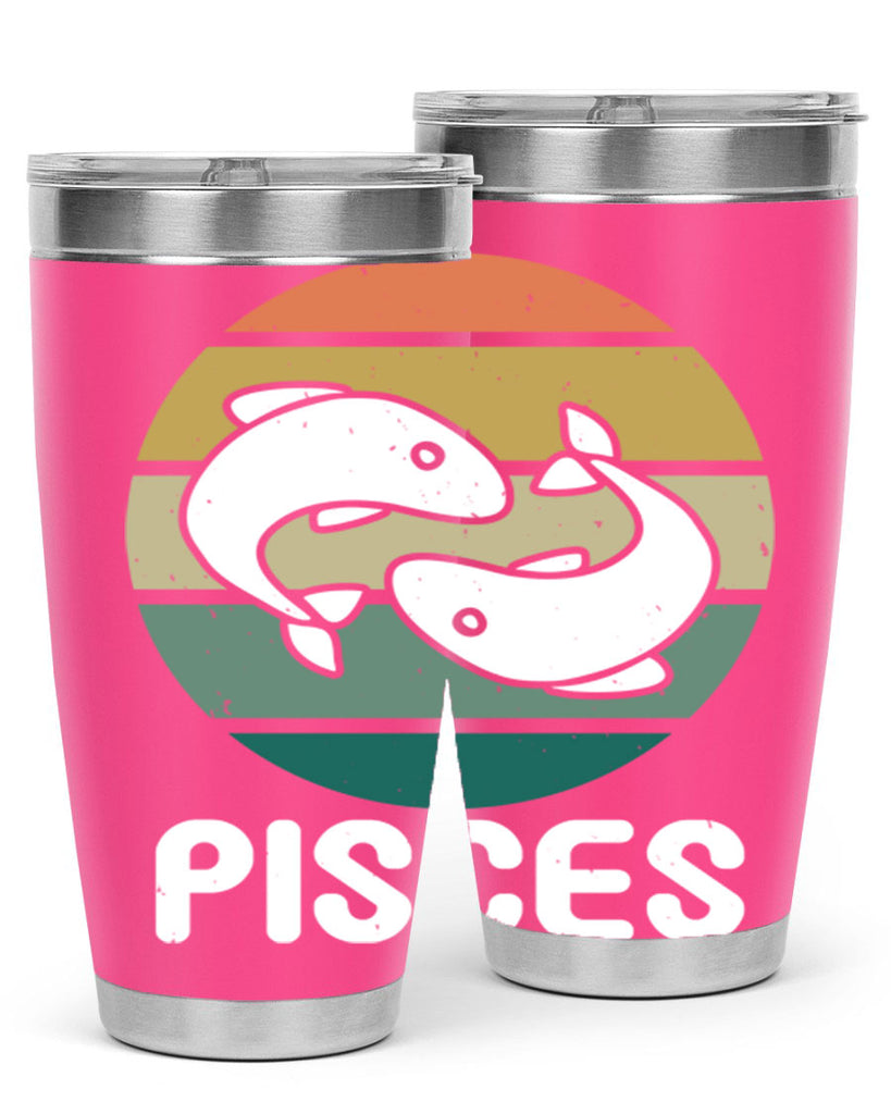 pisces 346#- zodiac- Tumbler