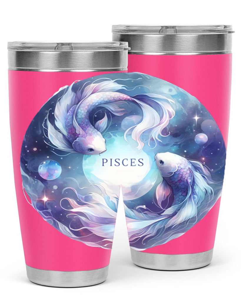 pisces 348#- zodiac- Tumbler