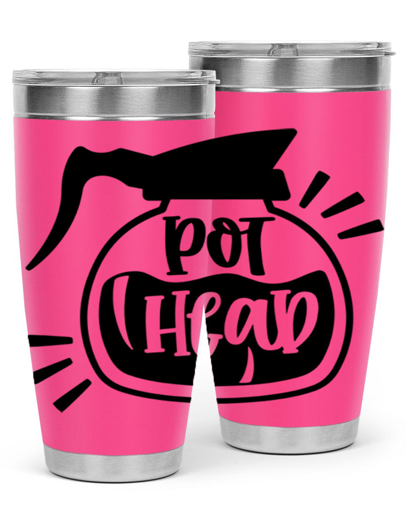 pot head 44#- coffee- Tumbler