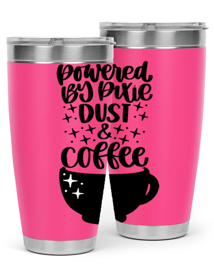 powered by pixie dust coffee 43#- coffee- Tumbler