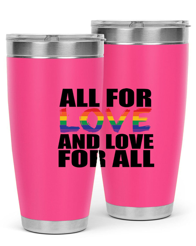 pride love for all 65#- lgbt- Tumbler