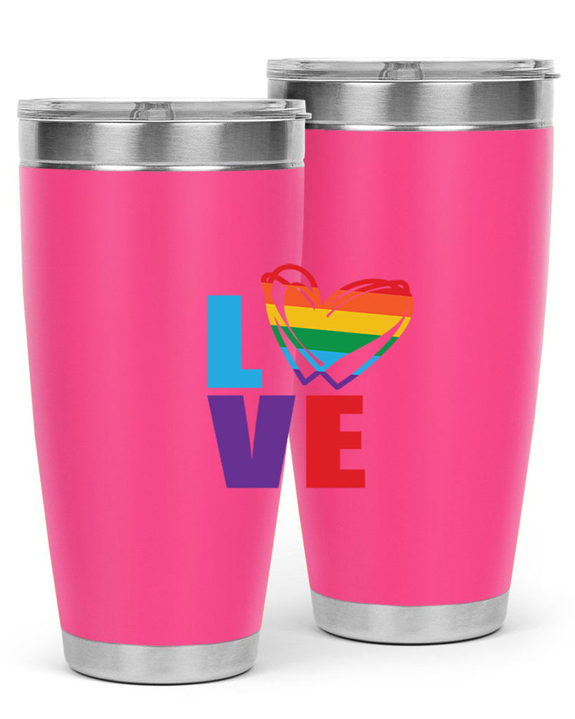 pride love heart 64#- lgbt- Tumbler