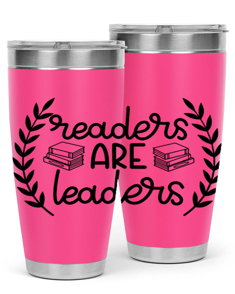 readers are leaders 33#- reading- Tumbler