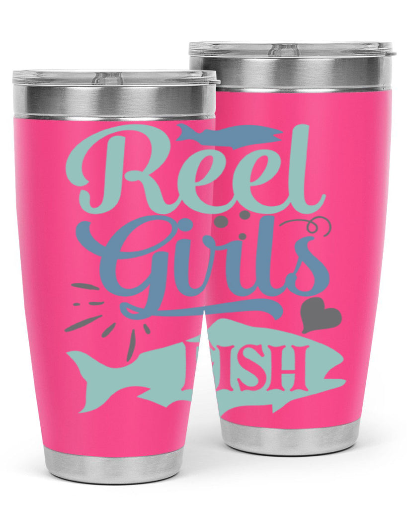 reel girls fish 198#- fishing- Tumbler