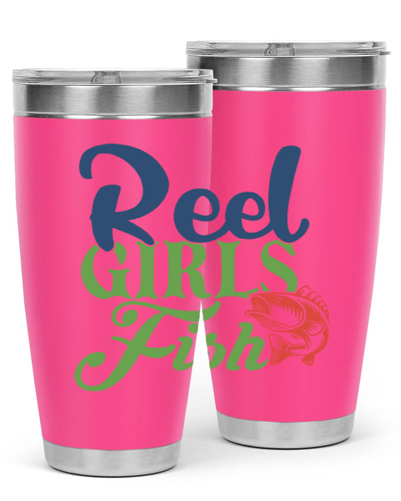 reel girls fish 199#- fishing- Tumbler