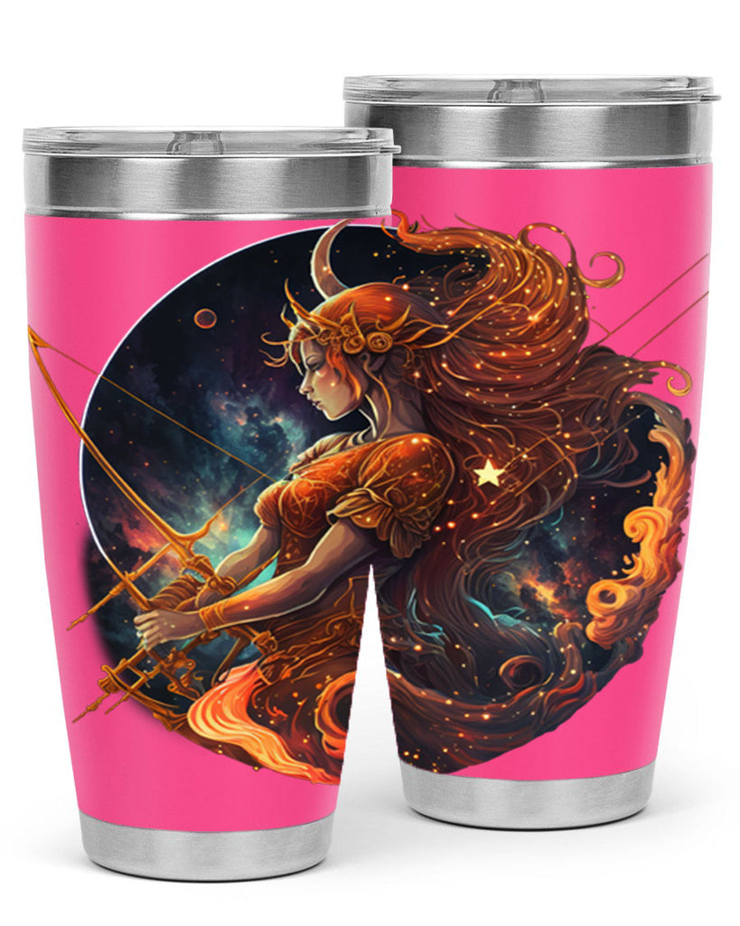 sagittarius 417#- zodiac- Tumbler