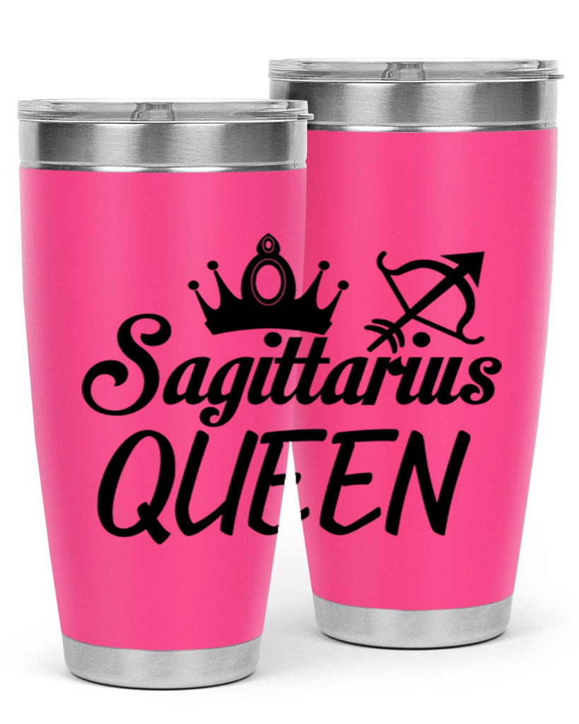 sagittarius queen 412#- zodiac- Tumbler