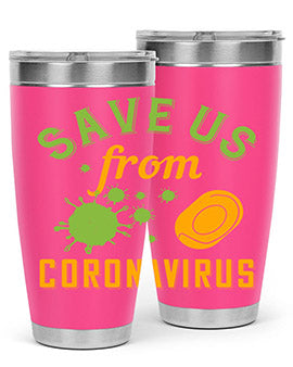 save us from coronavirus Style 24#- corona virus- Cotton Tank