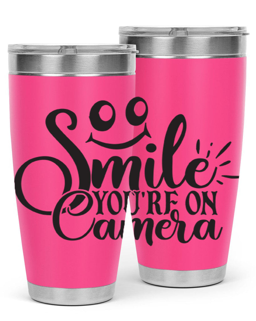 smile youre on camera 53#- home- Tumbler