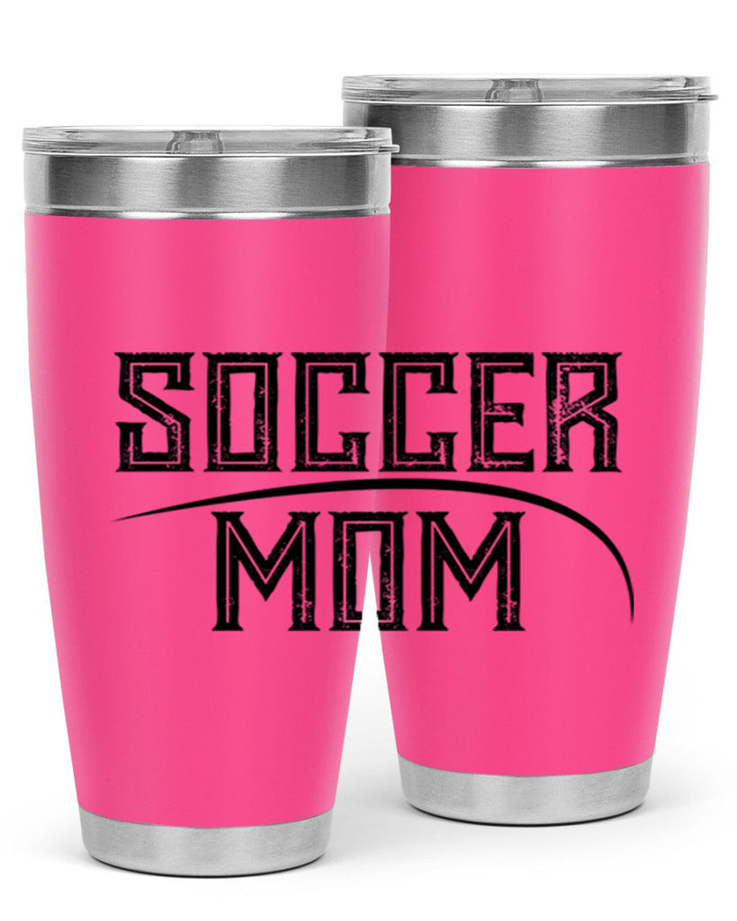 soccer mom 67#- mom- Tumbler