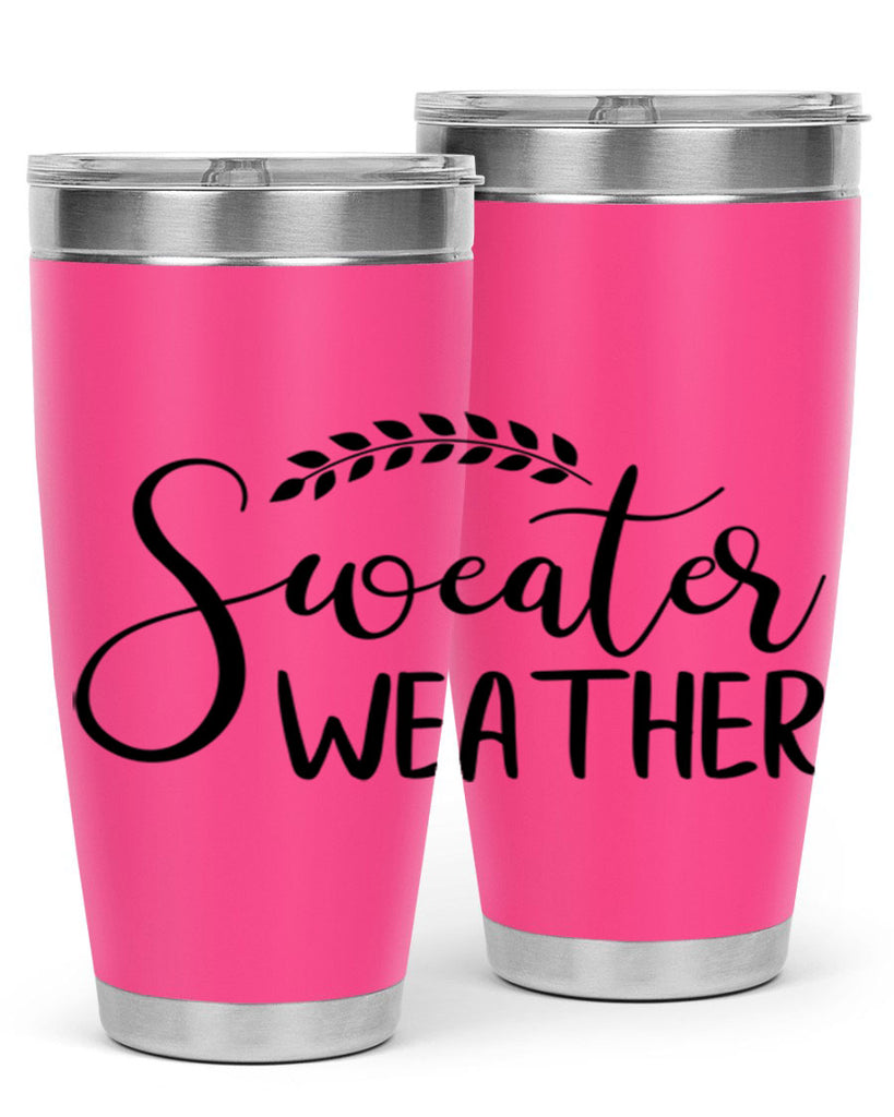 sweater weather 582#- fall- Tumbler