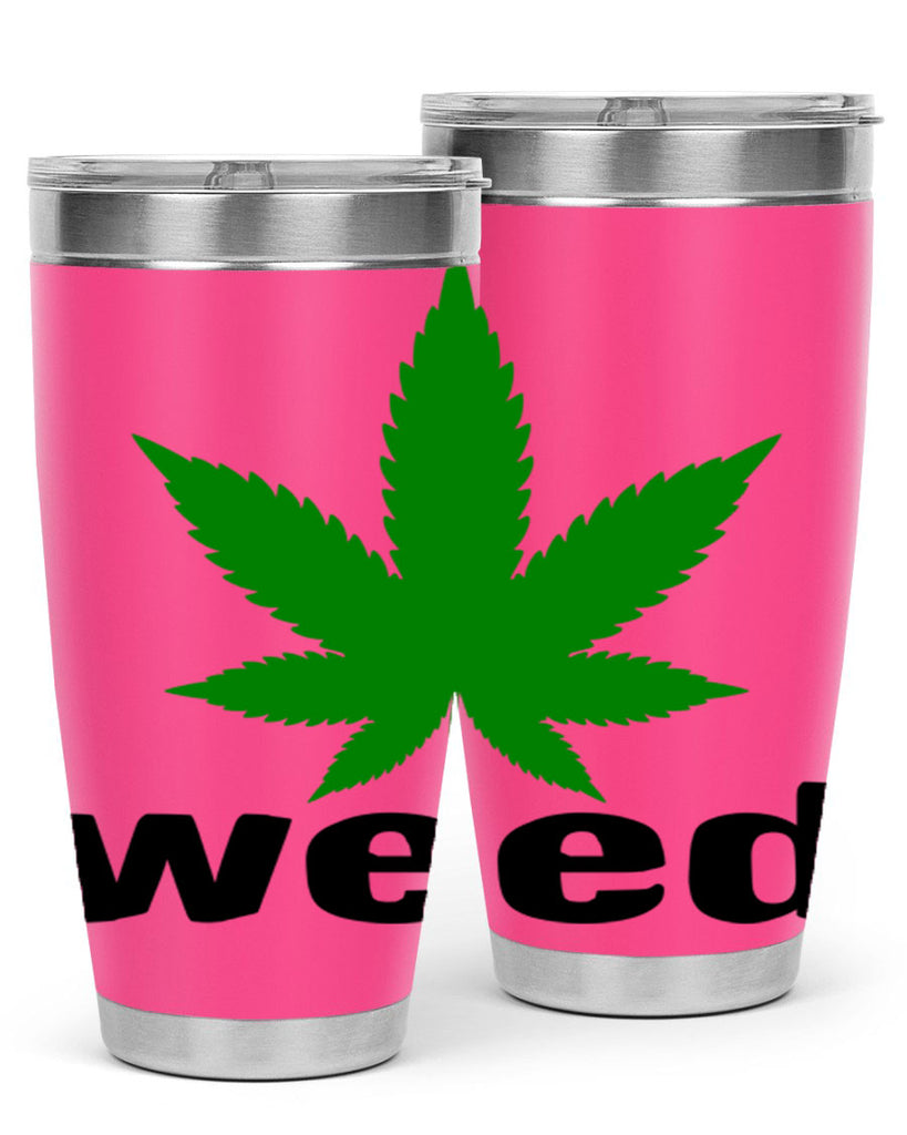 weed 279#- marijuana- Tumbler