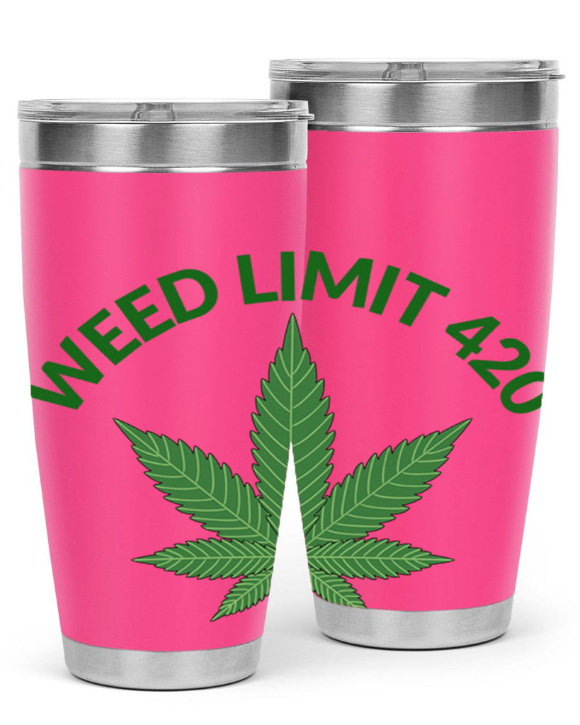 weed limit 420 sd 293#- marijuana- Tumbler