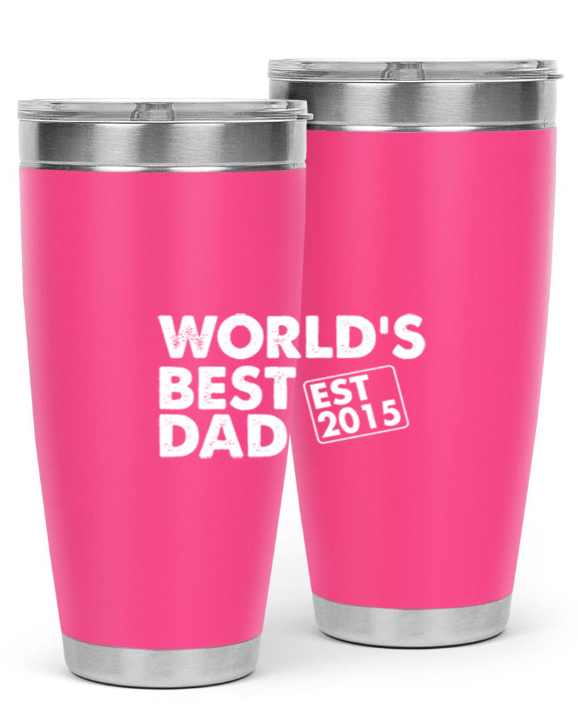 world is best dad est m 62#- dad- Tumbler