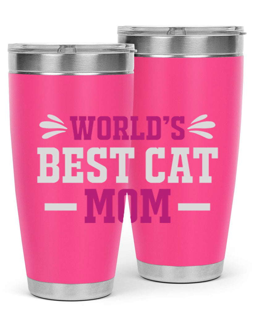 world’s best cat mom 17#- mom- Tumbler