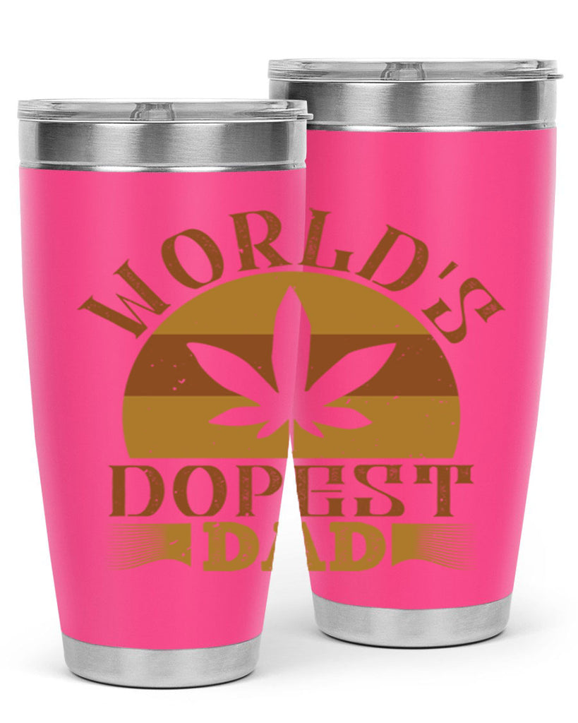 worlds dopest dad 145#- fathers day- Tumbler